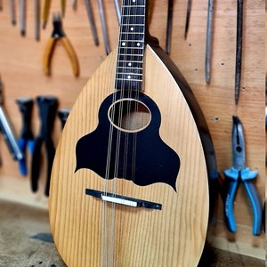 Original Mandolin | Handmade Traditional Greek Flat Back Mandolin