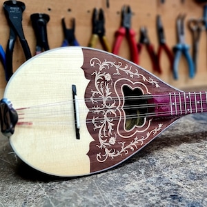 Original Tzouras | Traditionally Made Professional 6 String One Piece Tzouras