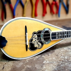 Custom Baglamas | Handmade Professional 6 String Greek Baglamas