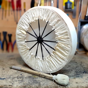 Shamanic Drum 18&quot; | Handamde Shamanic Drum made in Greece 18 inches wide