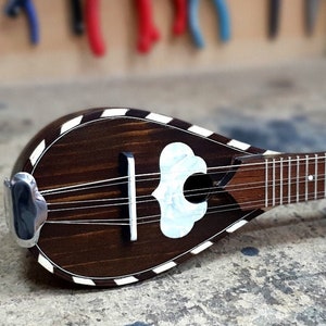 Original Baglamas | Handmade Traditional 6 String Greek Baglamas