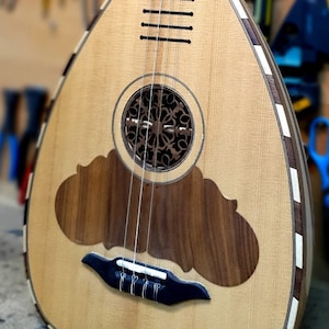 Professional Traditional Laouto | Handmade Professional 8 String Laouto from Mainland & Islands