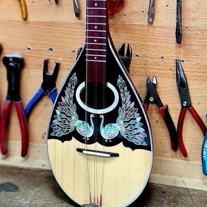 Original Tzouras | Traditionally Made Professional 6 String One Piece Tzouras