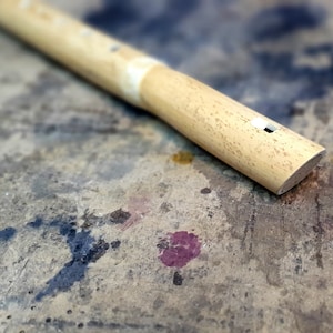 Souravli-Thiaboli Flute &quot;C&quot; | Handmade Traditional Greek Shepherd&#39;s Fipple Flute from Islands & Mainland in &quot;C&quot; tonality