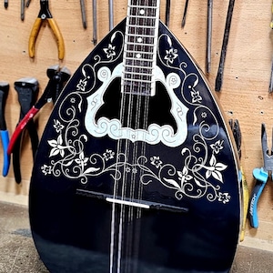 Bouzouki original à 8 cordes | Bouzouki grec traditionnel à 8 cordes fait main