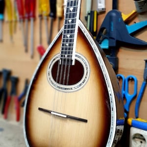 Professional 8 String Bouzouki | Handmade Traditional Greek Eight (8) String Bouzouki Premium Quality
