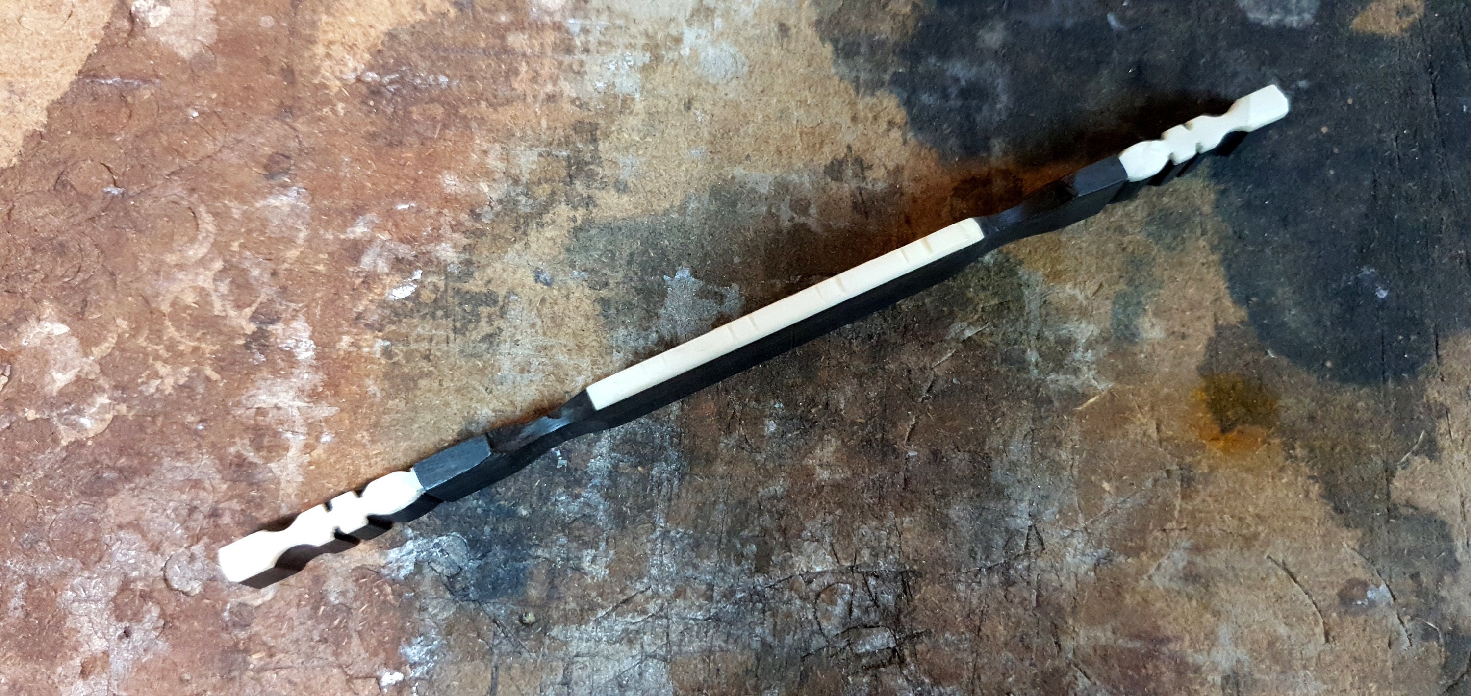 Bouzouki Bridge Ebony Handmade 8 Stringed Bouzouki Bridge Etsy