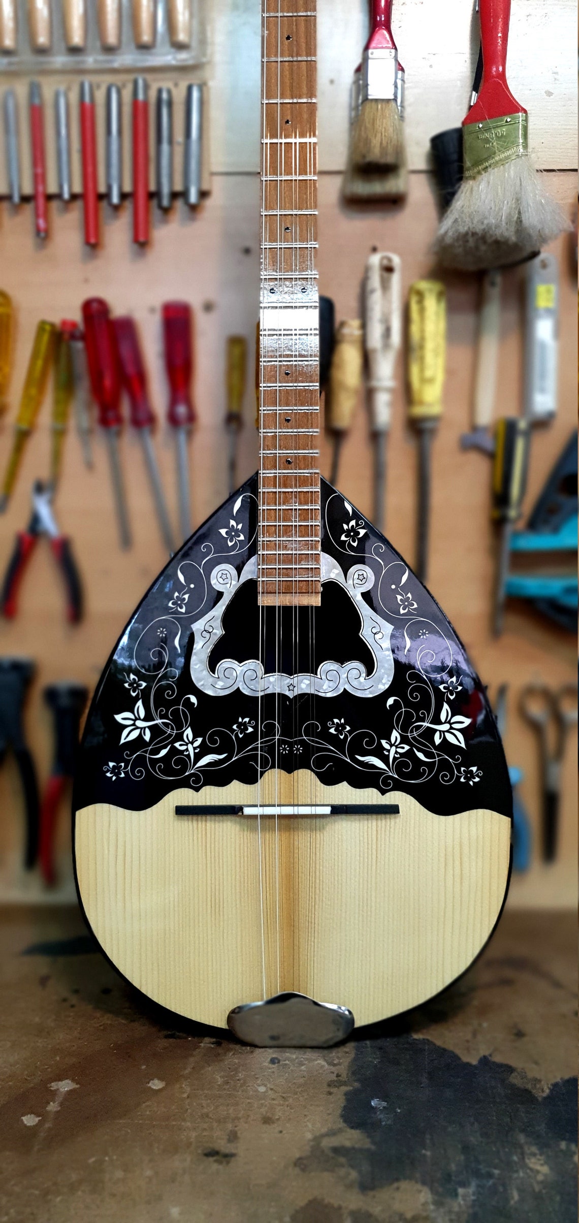 Original Bouzouki Handmade Traditional 8 String Greek Etsy