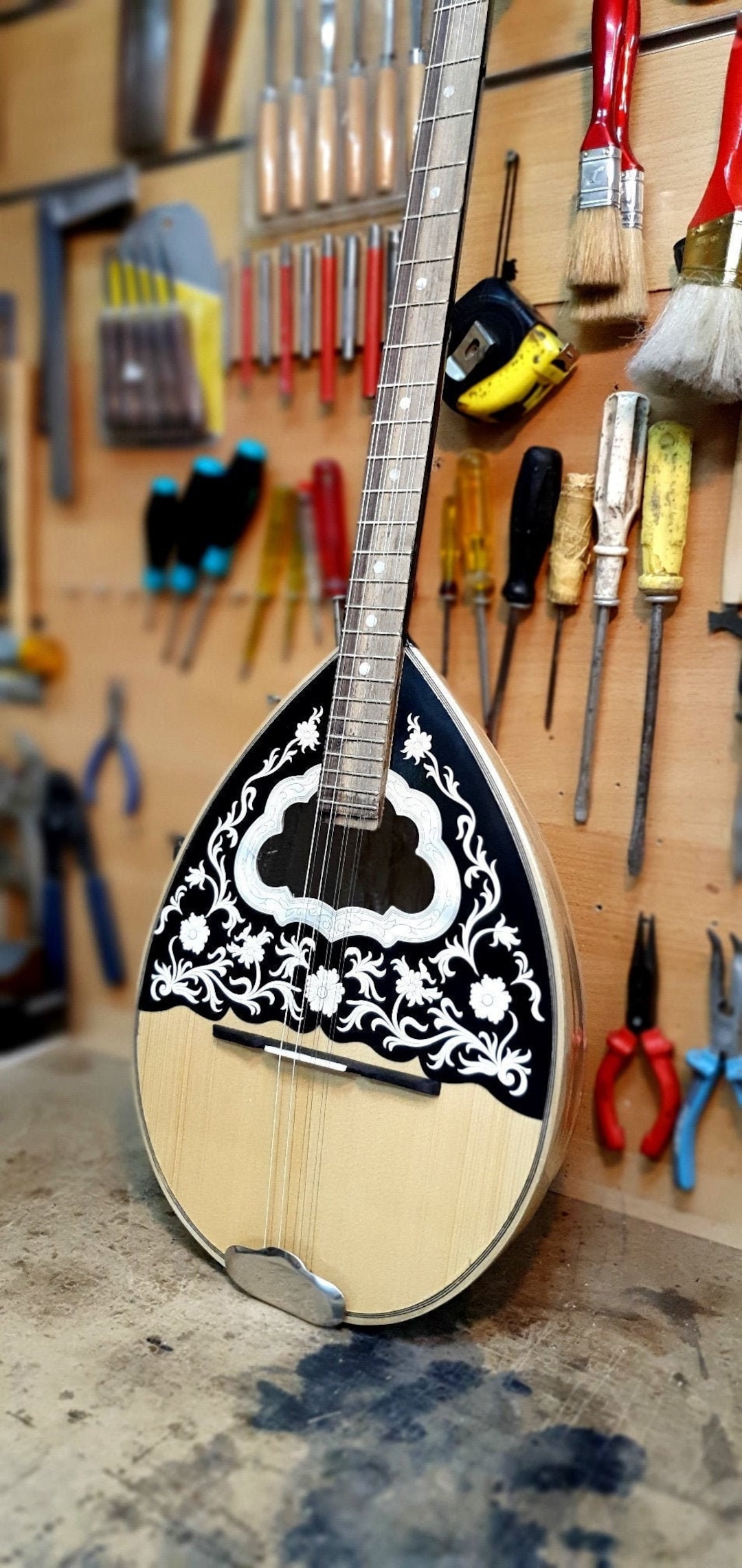 Original 8 String Bouzouki | Handmade Traditional 8 String Greek
