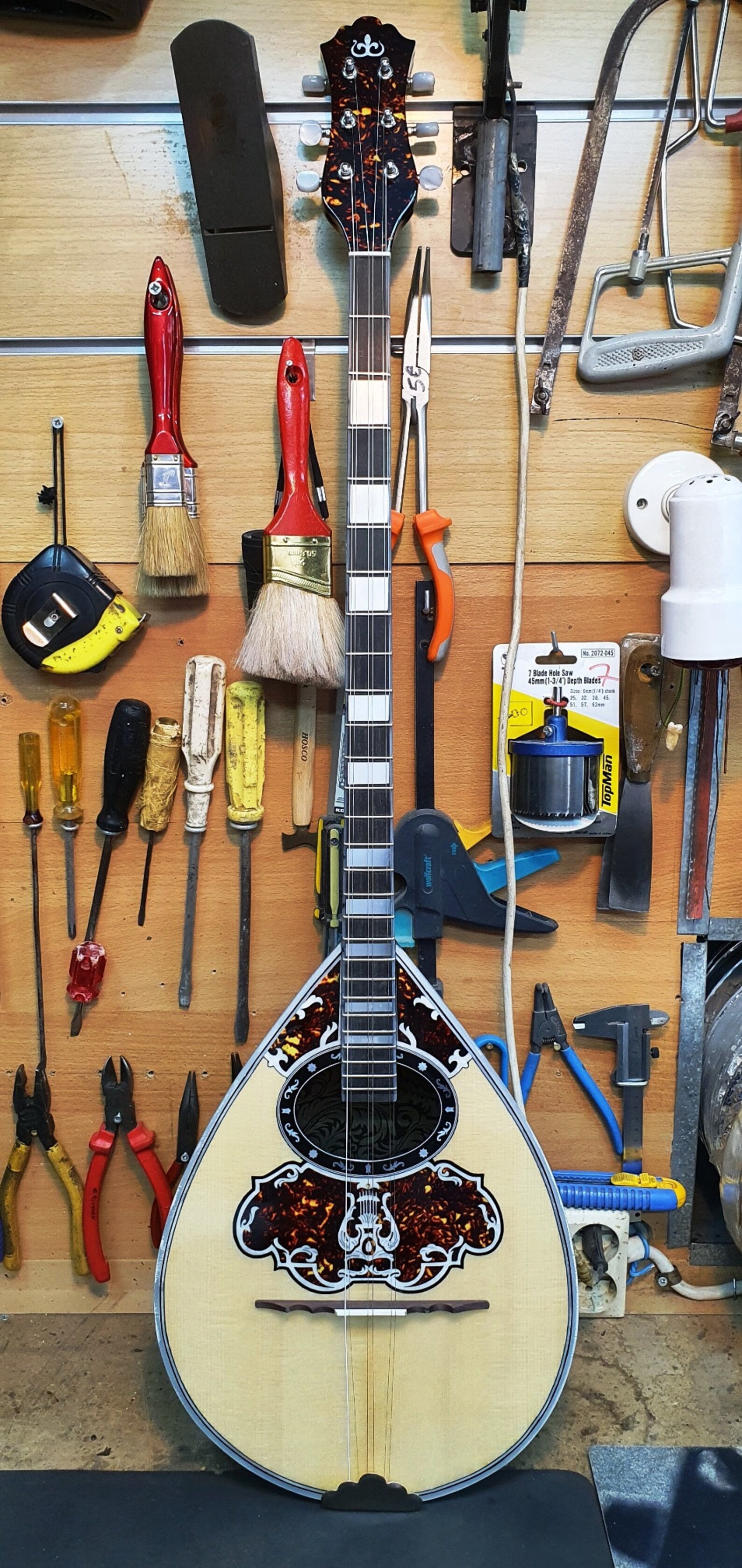 Custom Bouzouki Handmade Traditional 6 String Greek Bouzouki Etsy