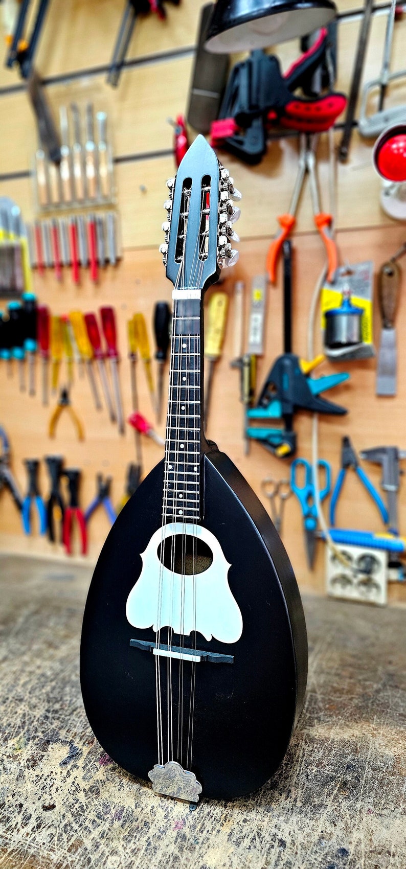 Greek Cretal Flat Back Mandolin