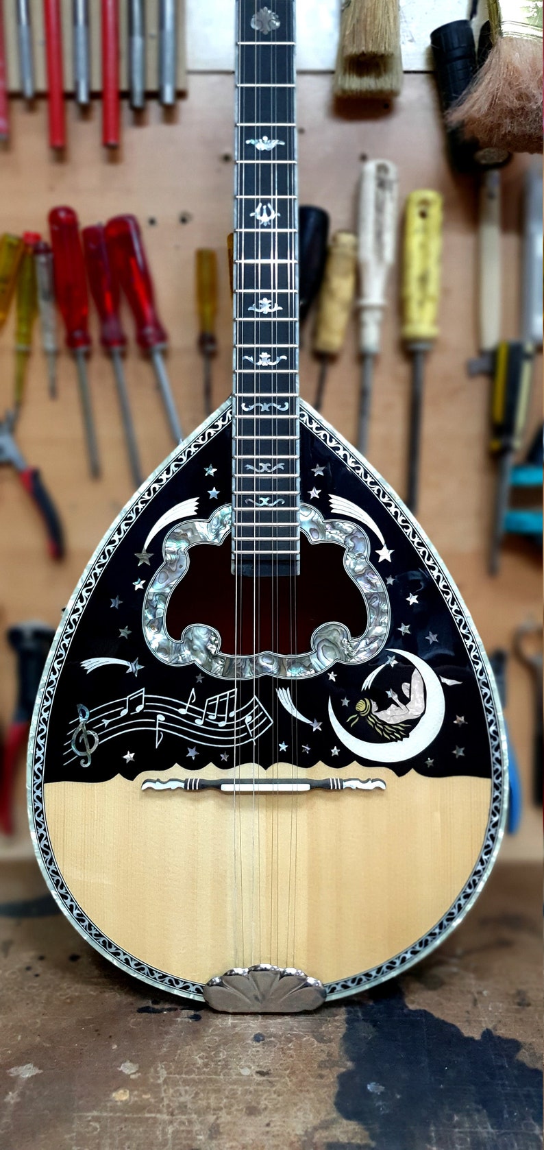 Custom 8 String Bouzouki Handmade Custom Designed Etsy