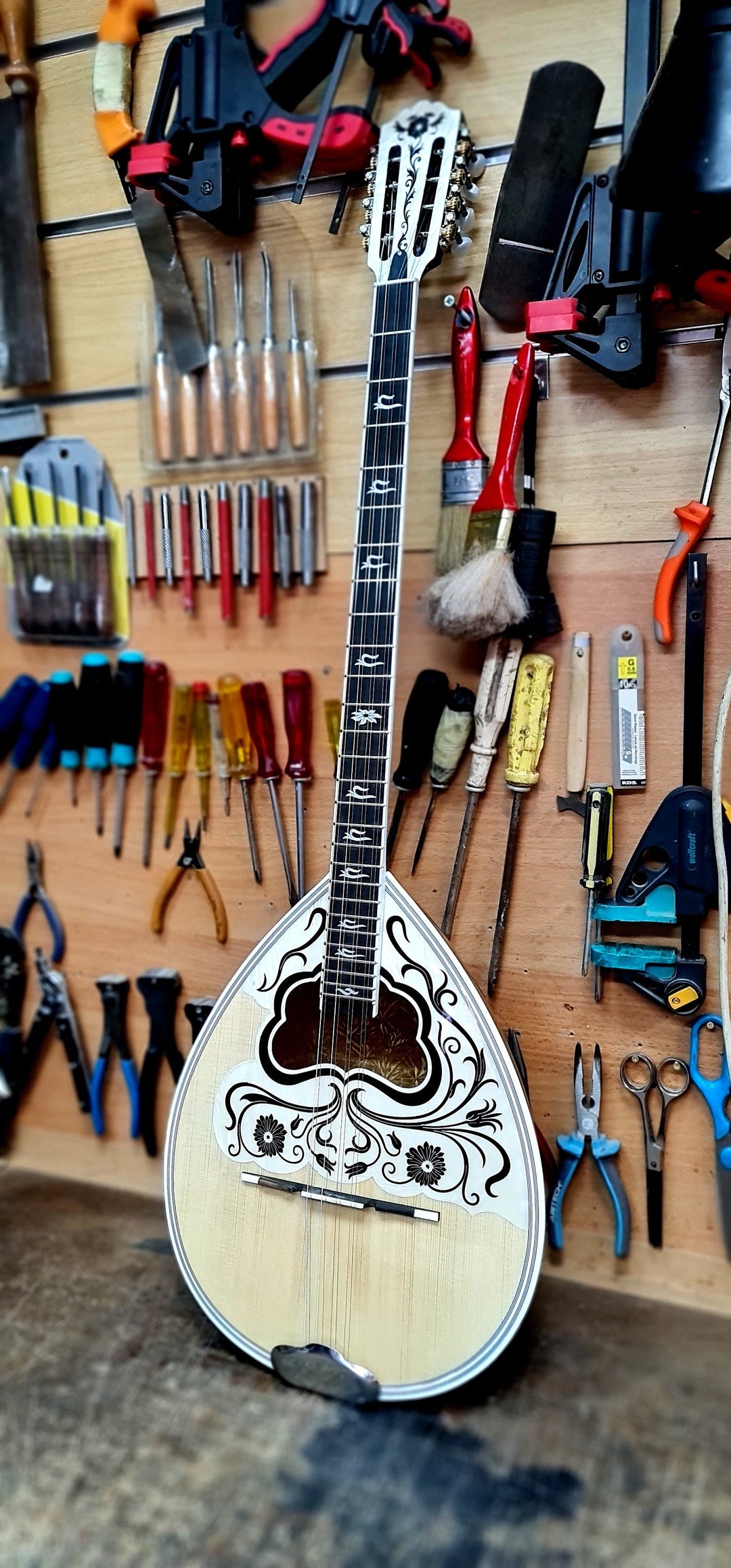 Professional 8 String Bouzouki Handmade Traditional Greek Eight 8