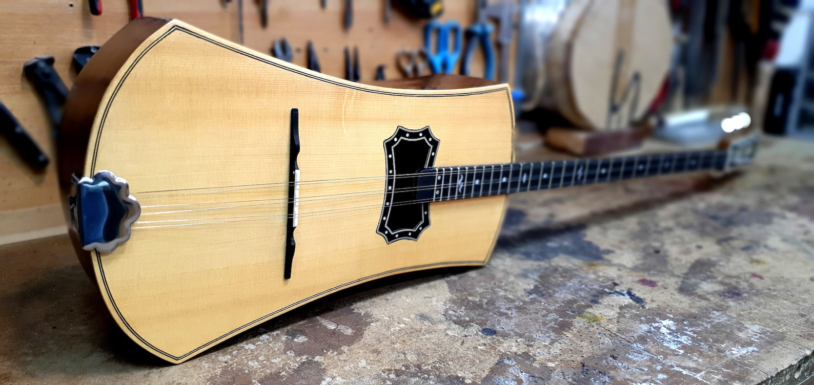 Custom Guitar Bouzouki Handmade Antique Style Professional 6 Etsy