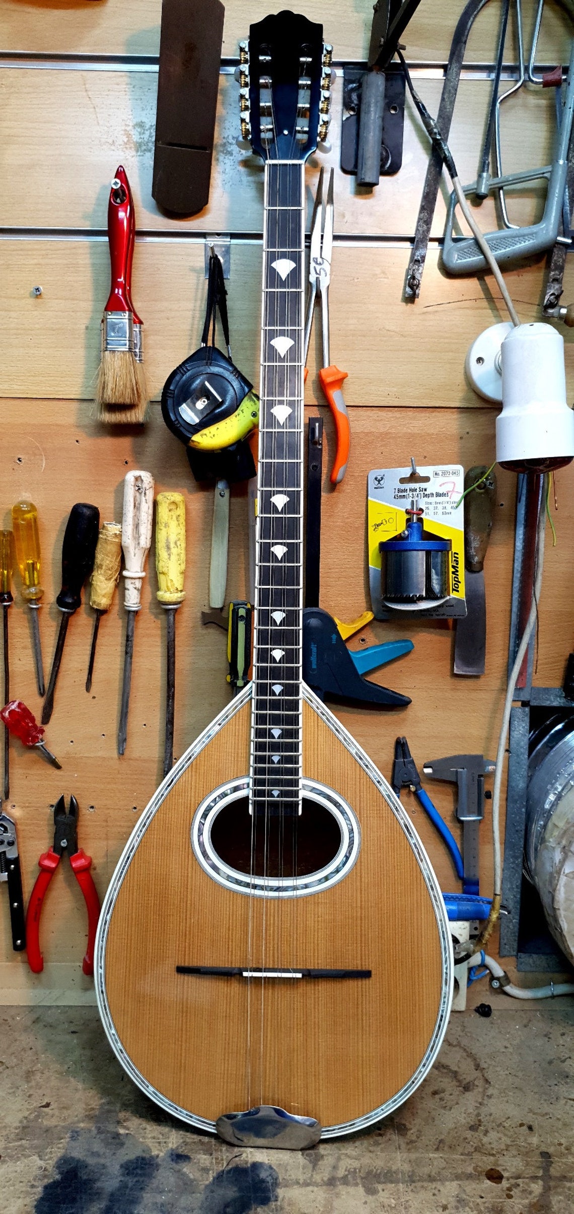 Original Bouzouki Handmade Traditional 8 String Greek Etsy