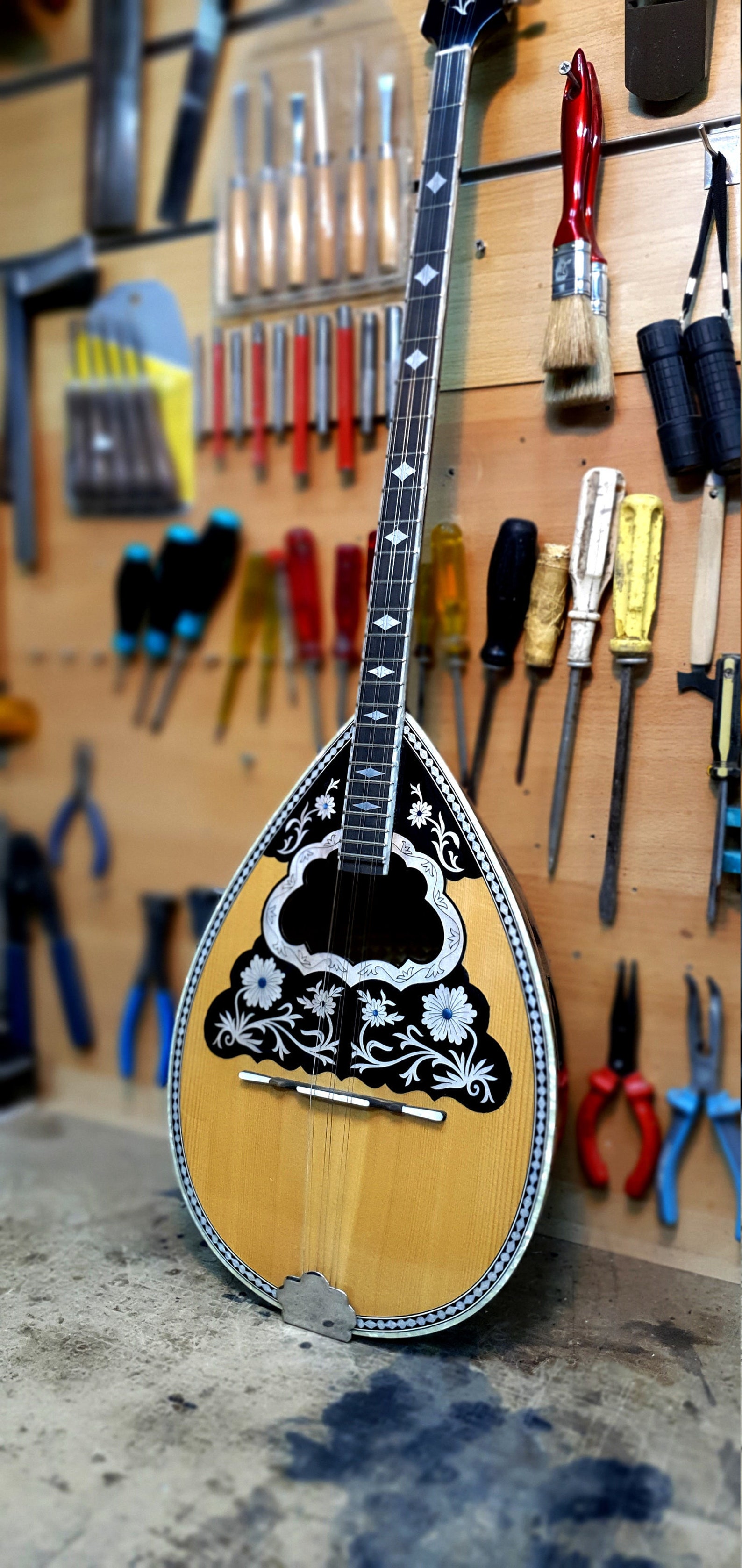 Original Bouzouki Handmade Professional 6 String Greek Etsy