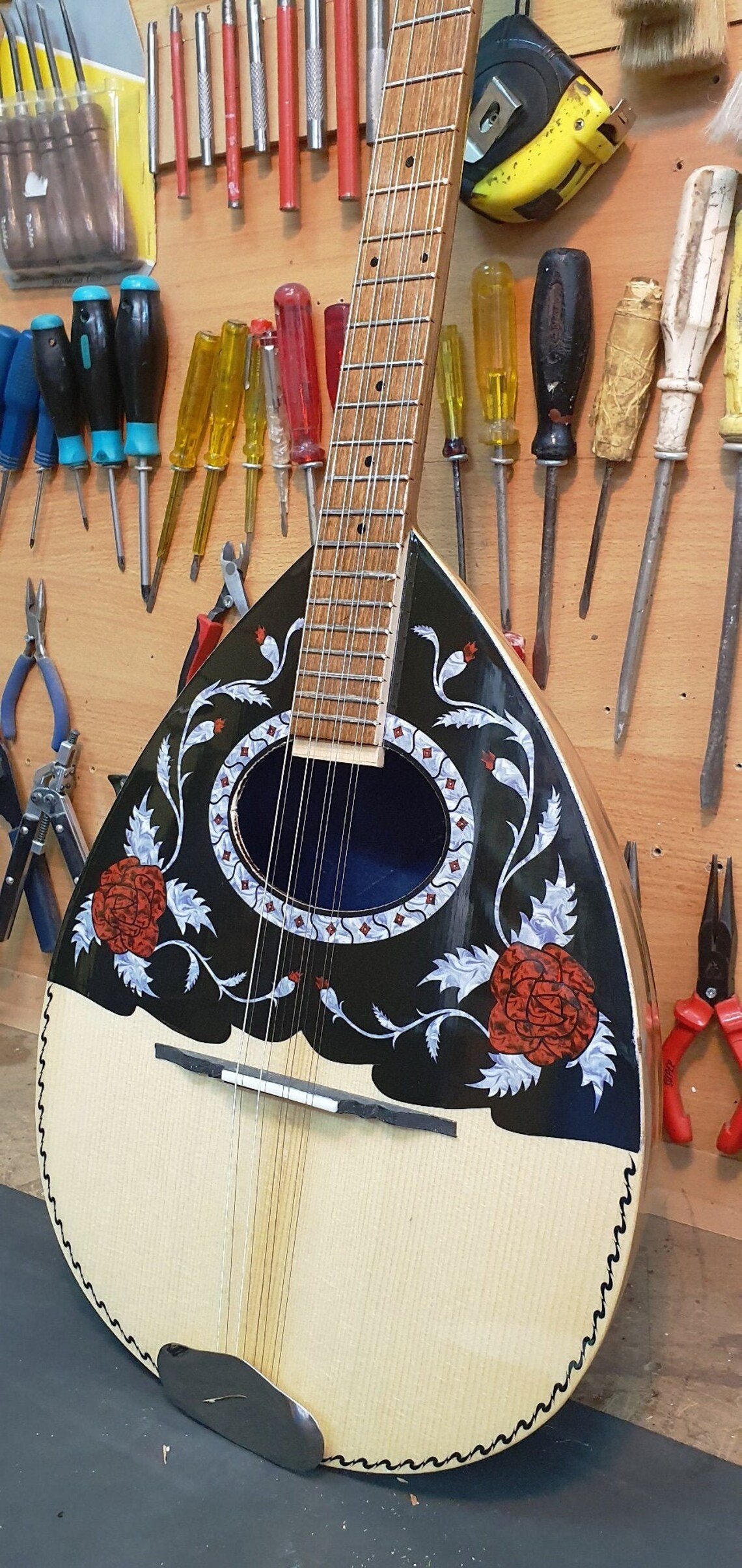 Original Bouzouki Handmade Traditional 8 String Greek Etsy