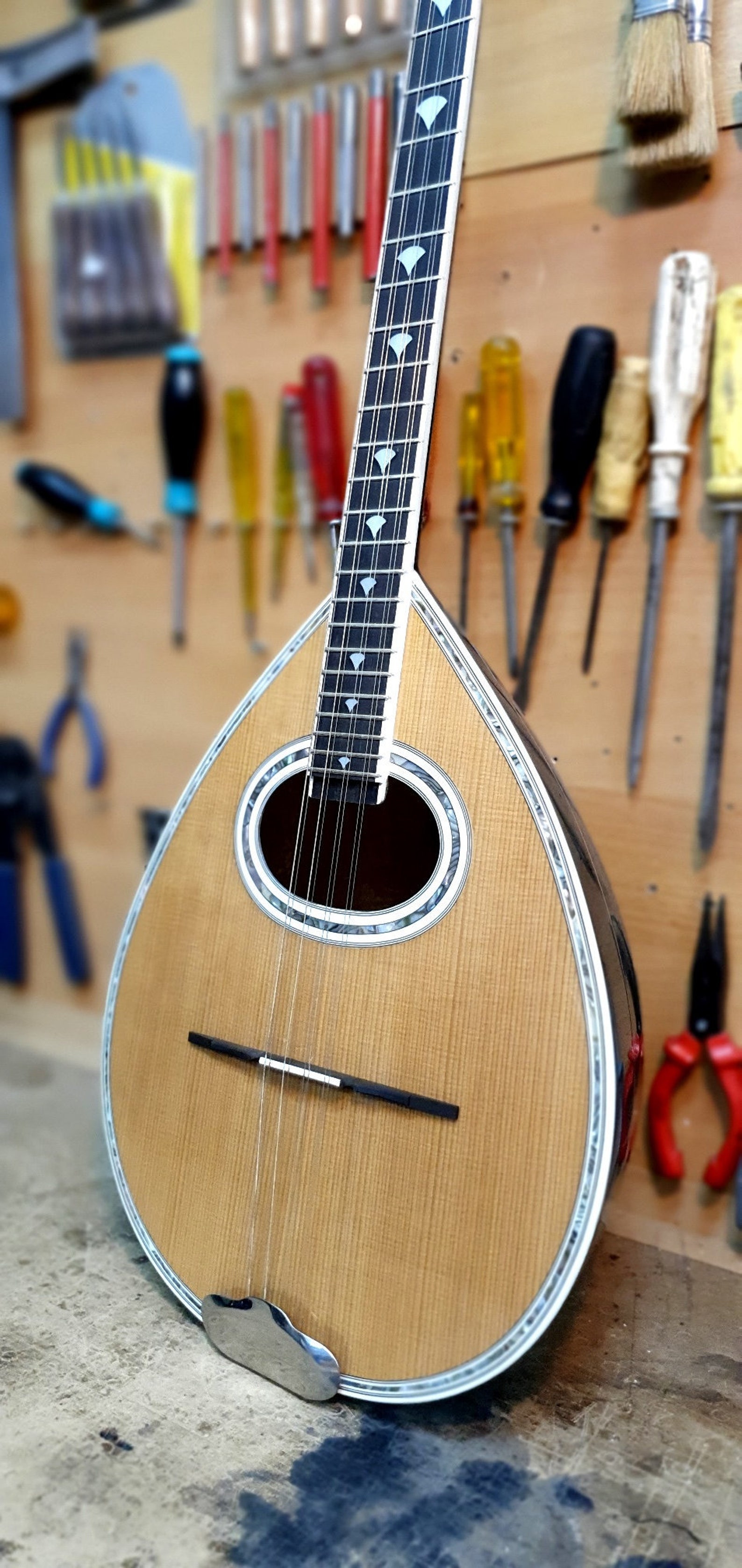 Original Bouzouki Handmade Traditional 8 String Greek Etsy