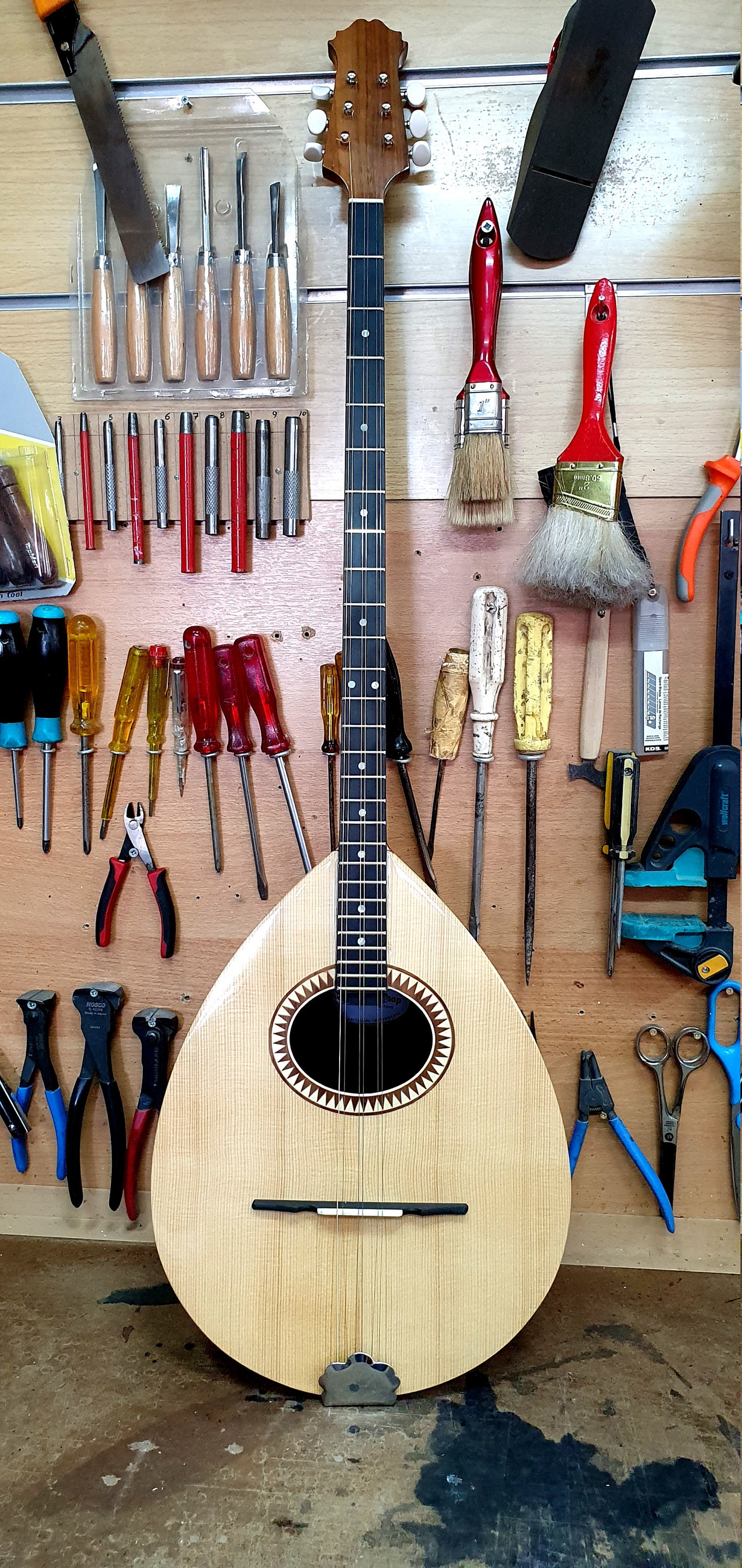Original Bouzouki Handmade Traditional 6 String Greek Etsy