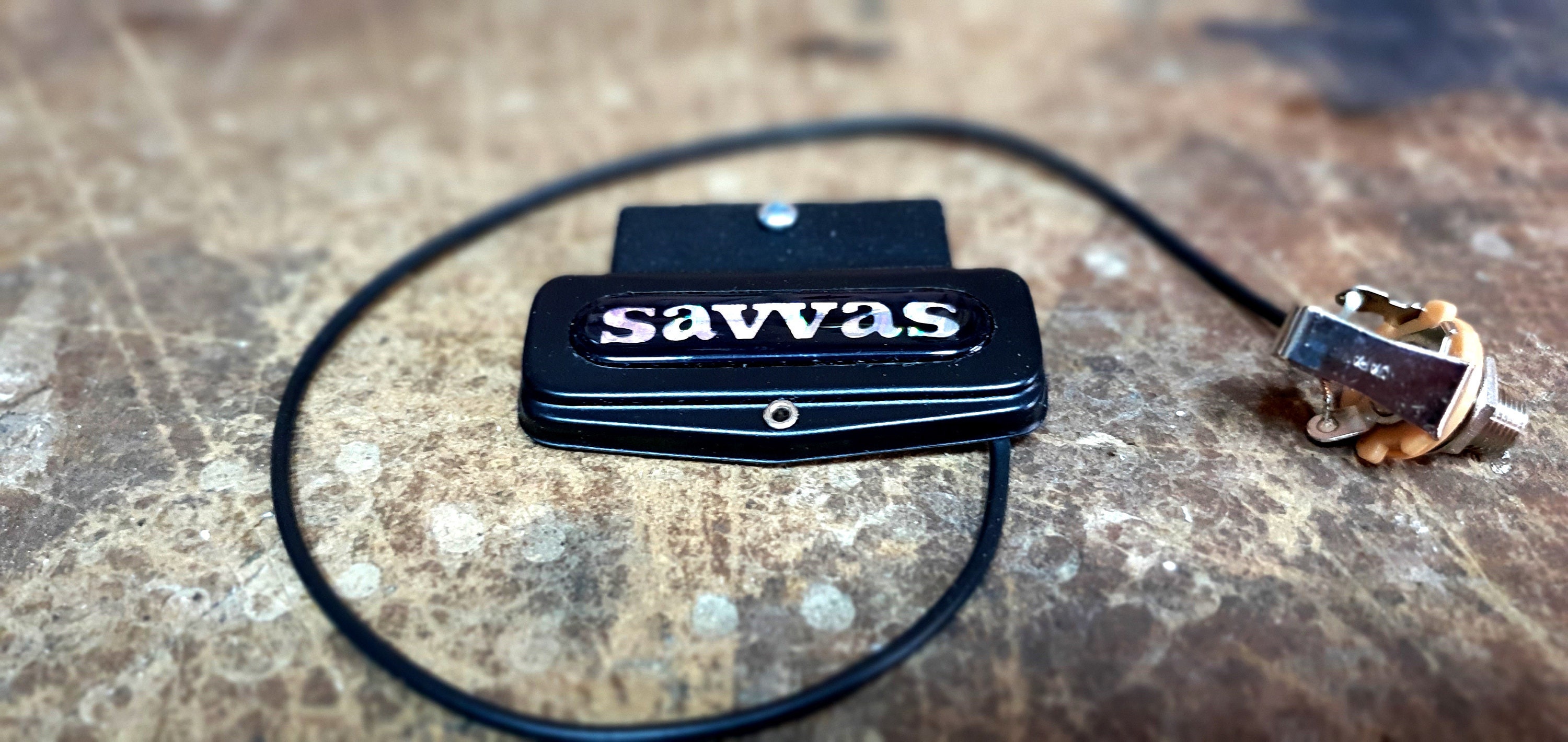 Bouzouki Pickup | SAVVAS "Black" Professional Passive Pickup for 6 string Bouzouki