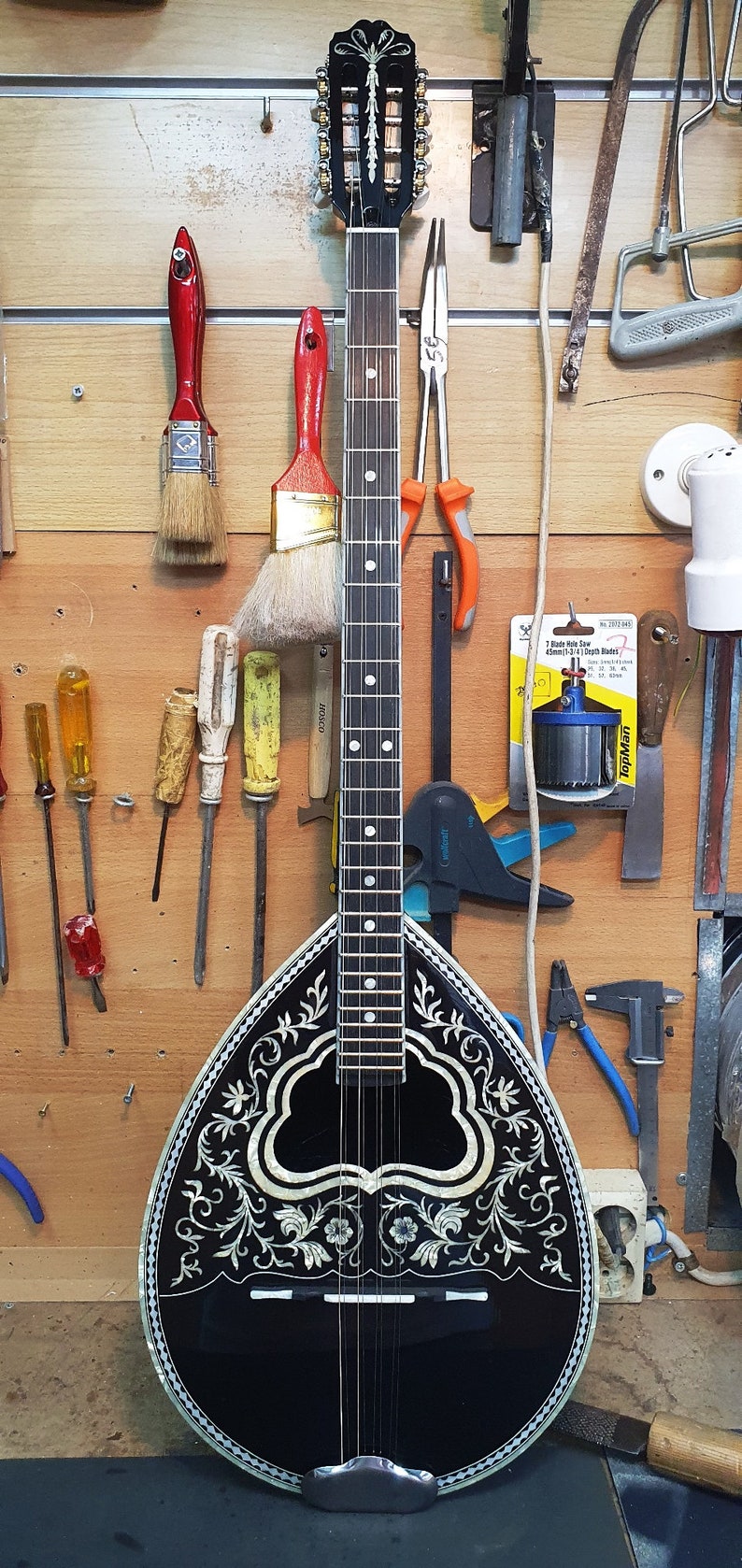 Original Bouzouki Handmade Traditional 8 String Greek Etsy