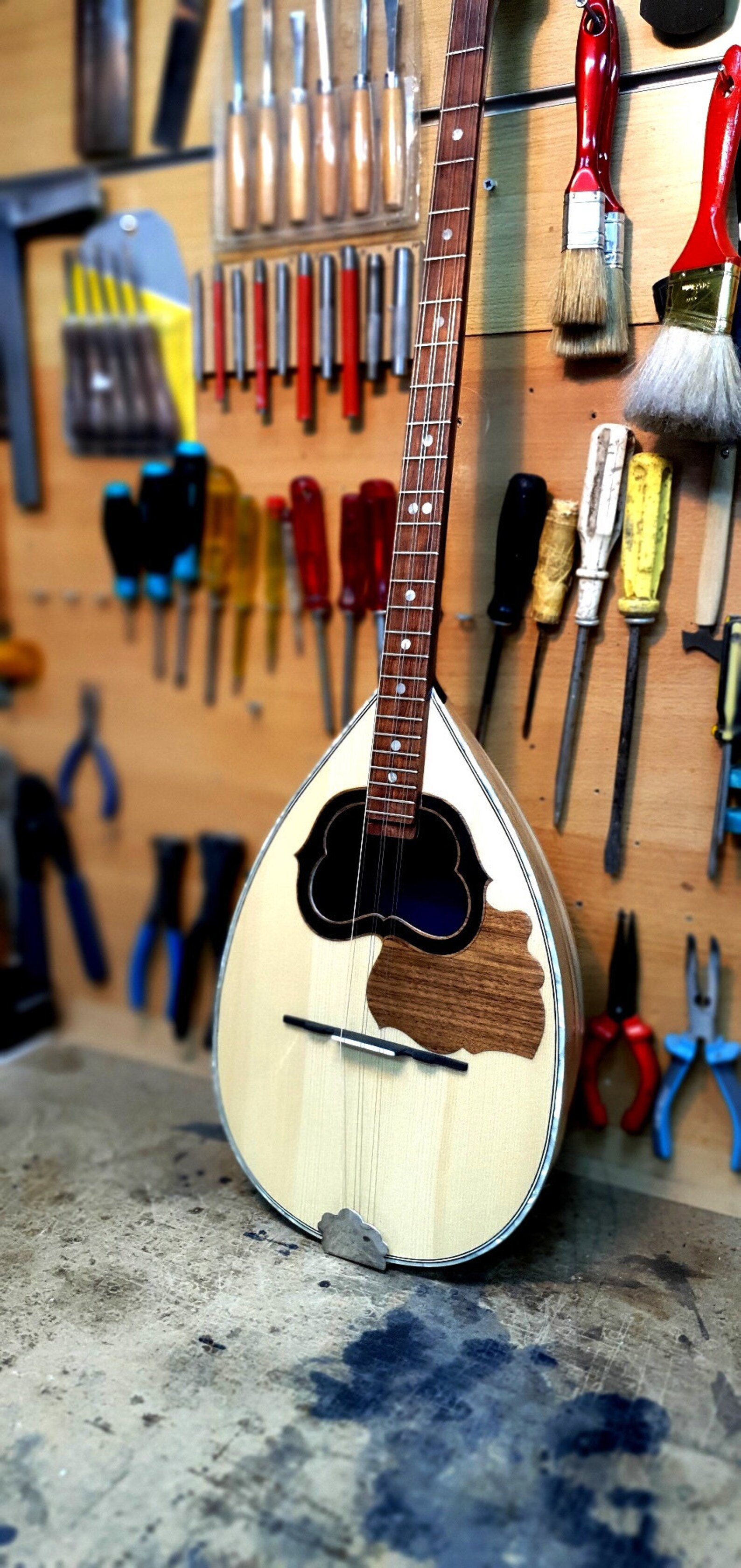 Original Bouzouki Handmade Traditional 6 String Greek Etsy