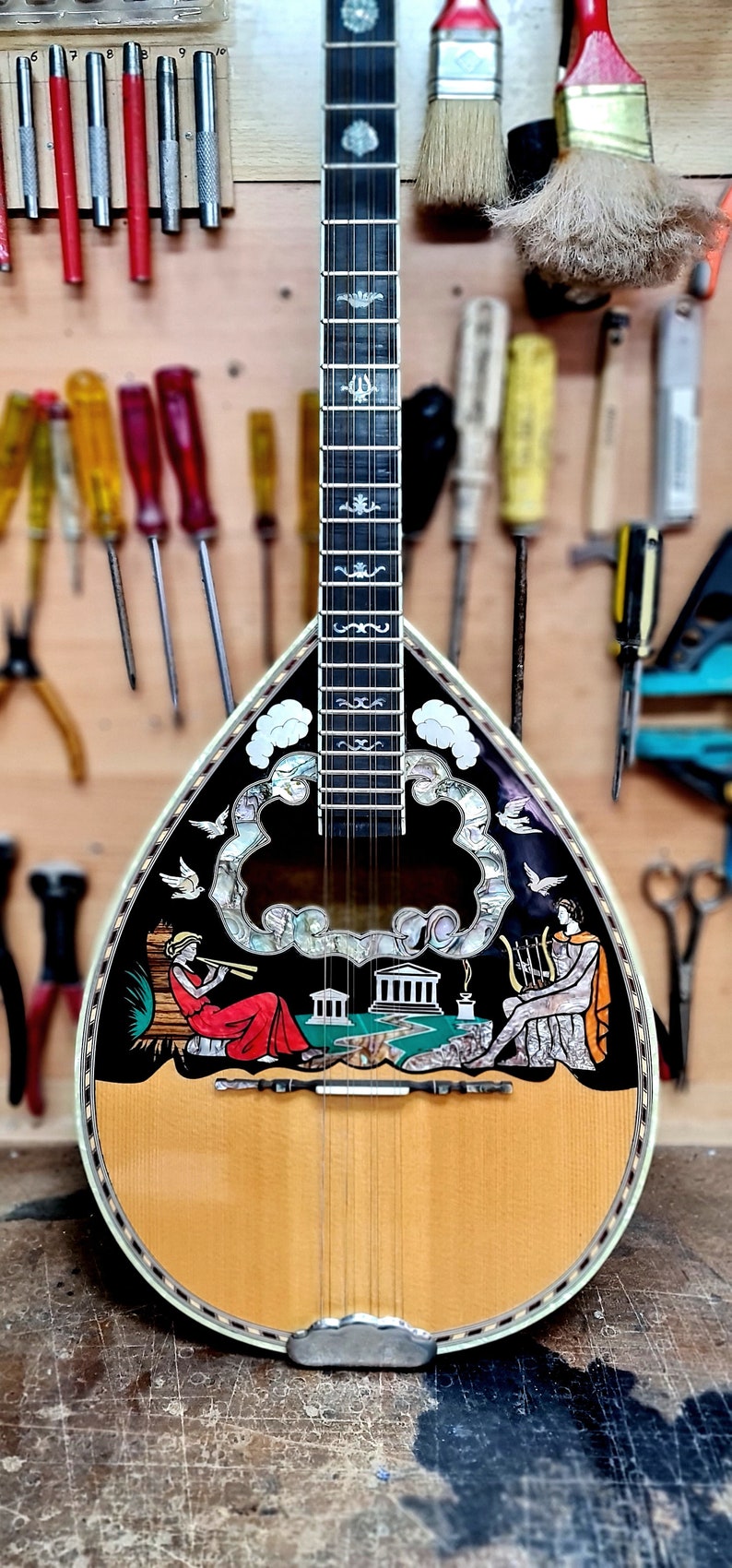 Custom 8 String Bouzouki Handmade Custom Designed Etsy