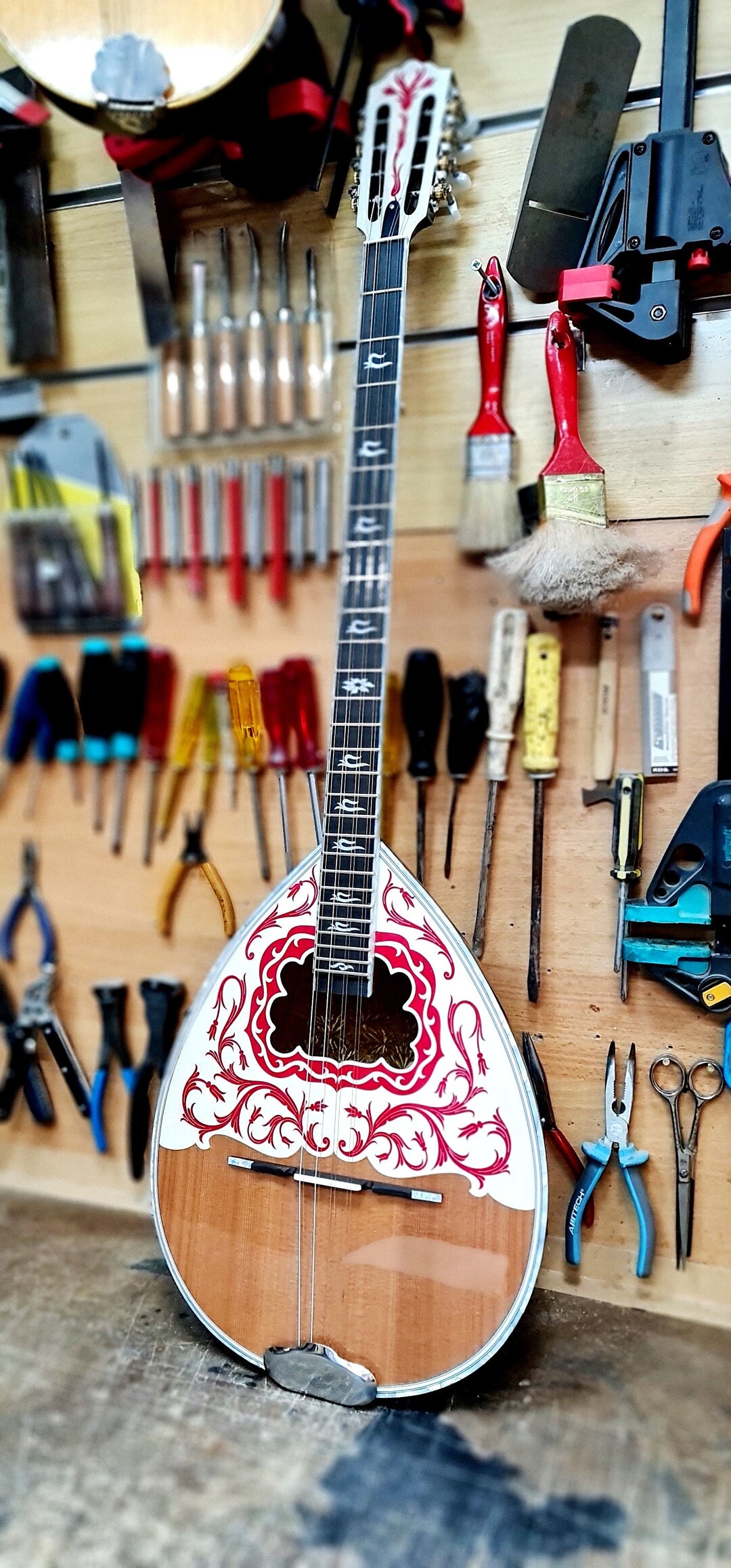 Professional 8 String Bouzouki Handmade Traditional Greek Eight 8