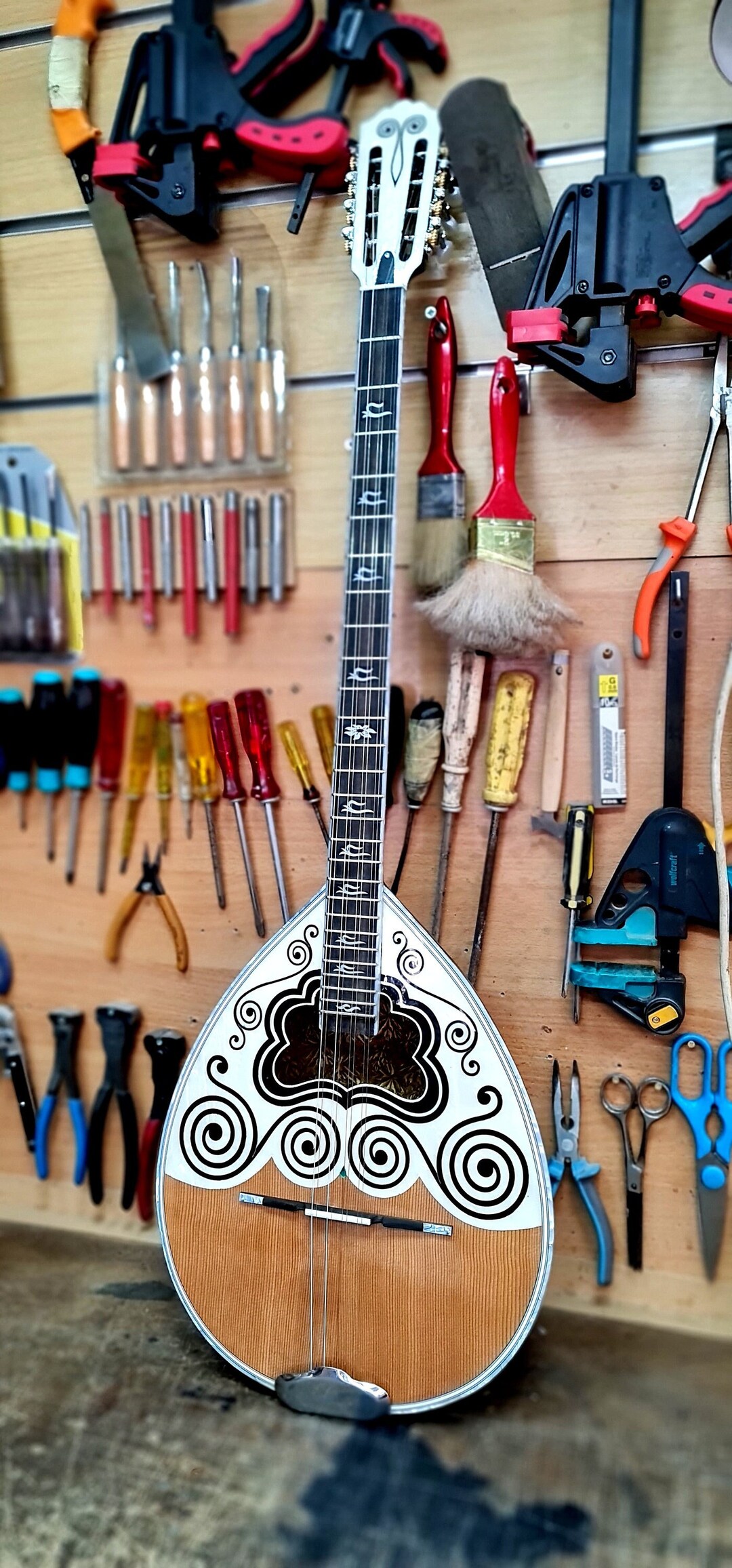 Professional 8 String Bouzouki Handmade Traditional Greek Etsy