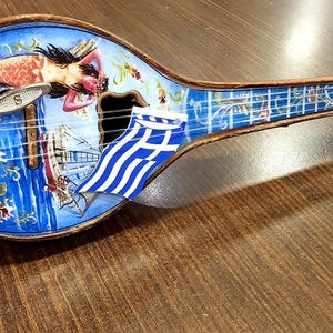 Miniature Bouzouki | Handmade in Greece Bouzouki Miniature Music Box - 10 pieces