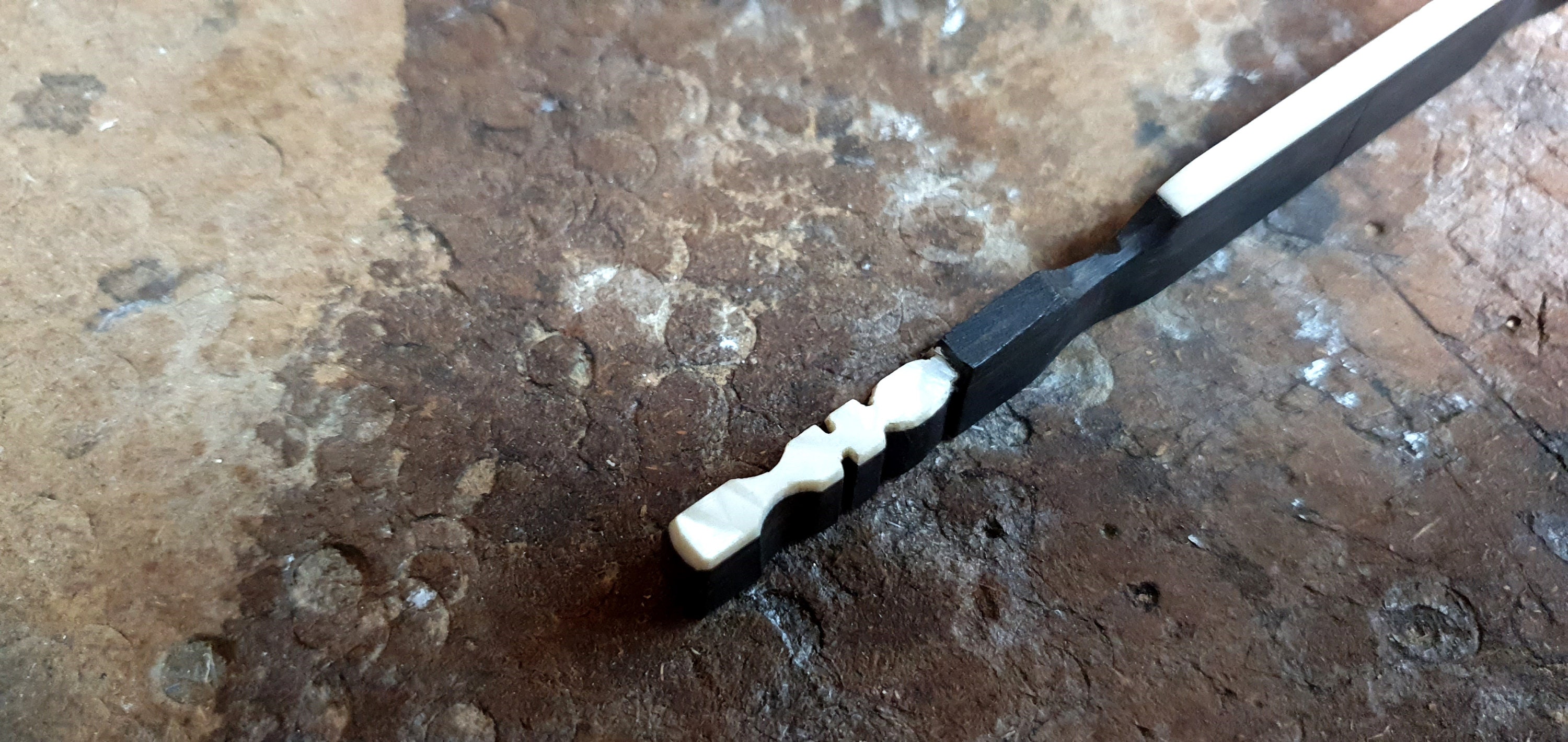 Bouzouki Bridge Ebony Handmade 8 Stringed Bouzouki Bridge Etsy