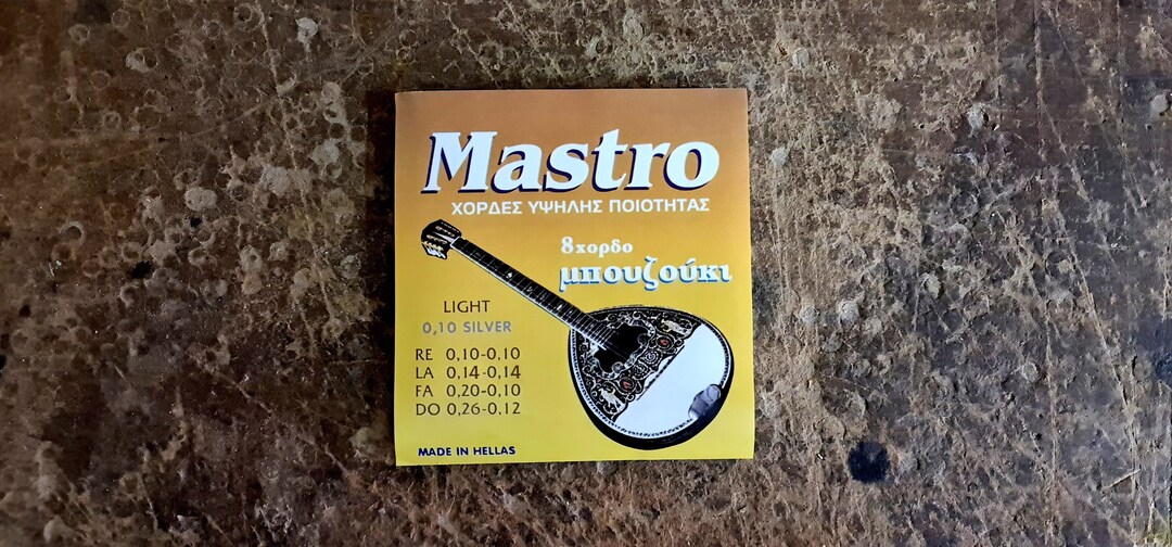 8 String String Set 8 String Bouzouki Set of Strings | 8 String Bouzouki Strings Mastro ...