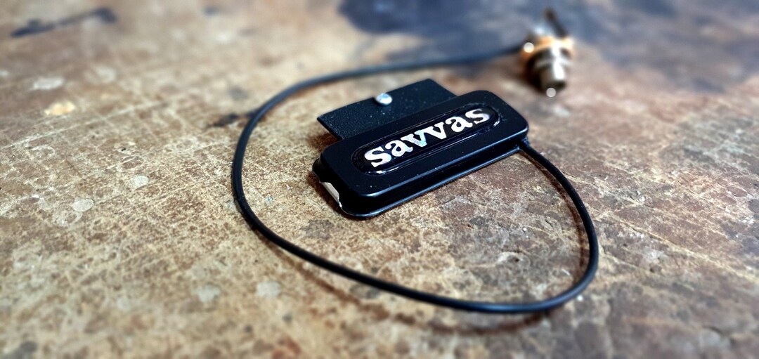 Bouzouki Pickup SAVVAS black Professional Passive Pickup for 8 String