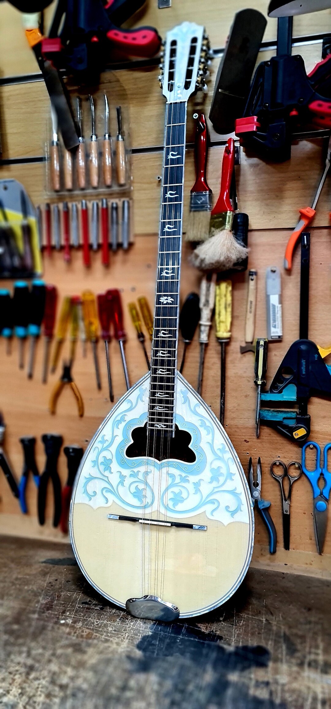 Professional 8 String Bouzouki | Handmade Traditional Greek Eight (8 ...