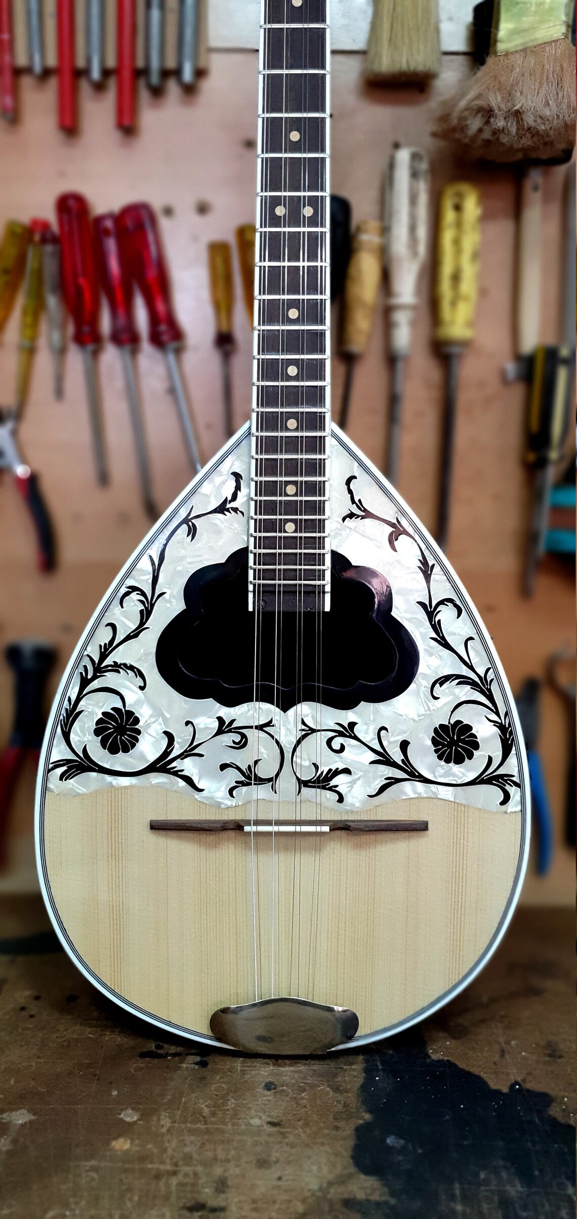 Original Bouzouki Handmade Traditional 8 String Greek Etsy