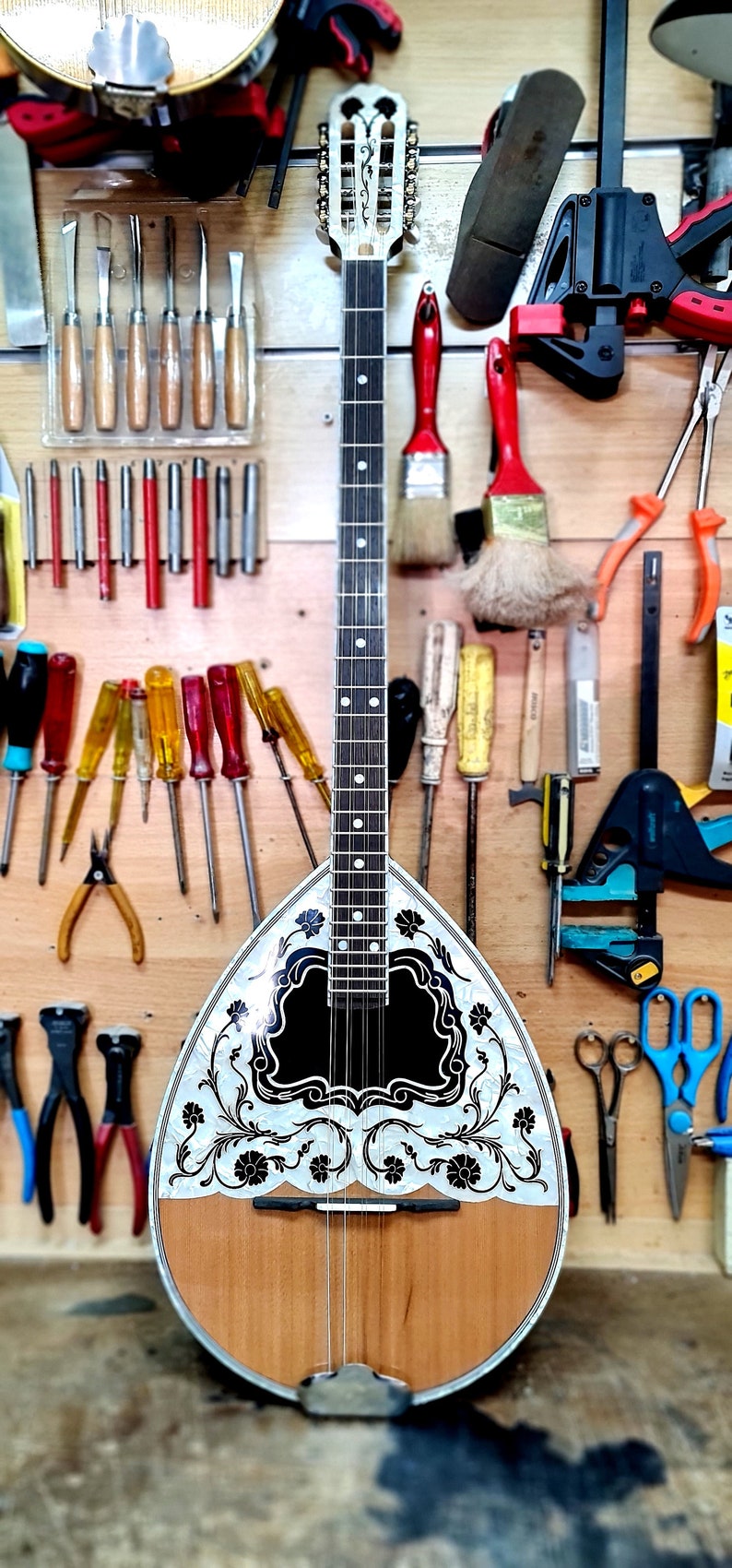 Premium 8 String Bouzouki Handmade Traditional 8 String Etsy