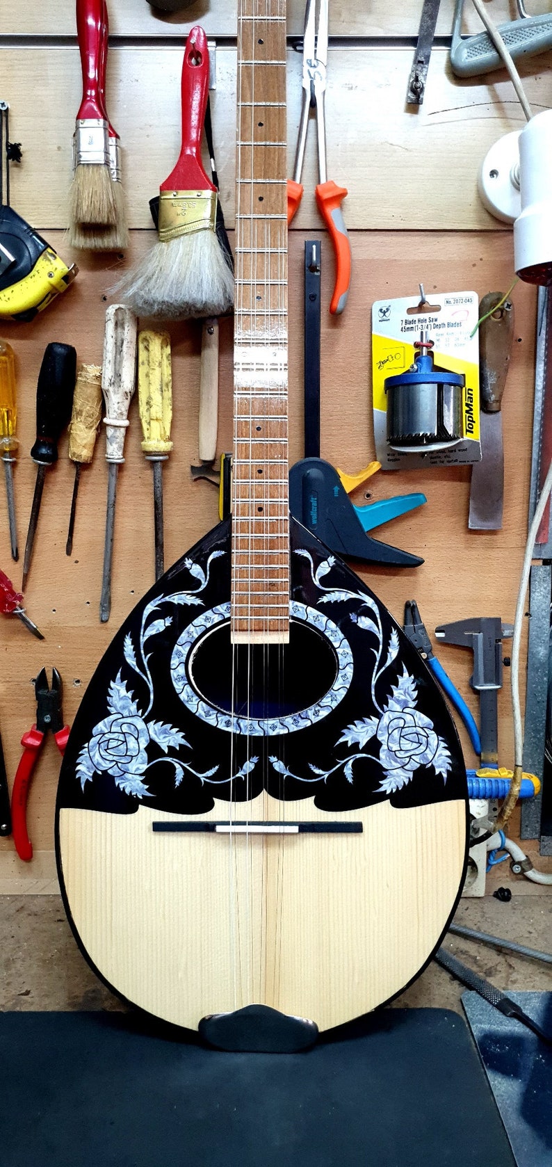 Original Bouzouki Handmade Traditional 8 String Greek Etsy