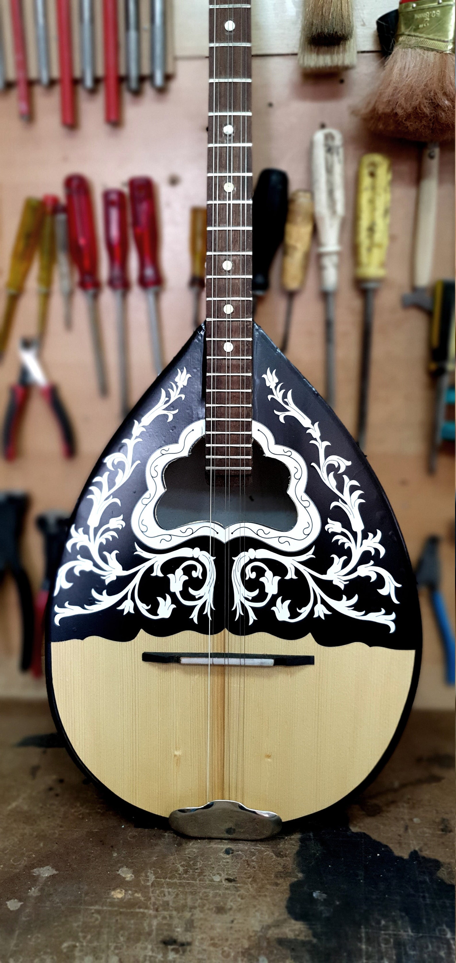 Student Bouzouki Handmade Traditional 6 String Greek Etsy