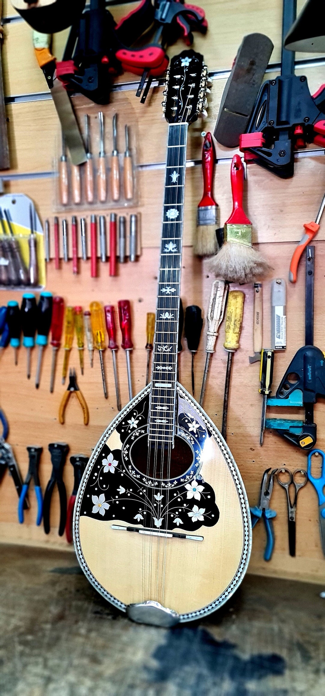 Professional 8 String Bouzouki Handmade Premium Quality Professional 8
