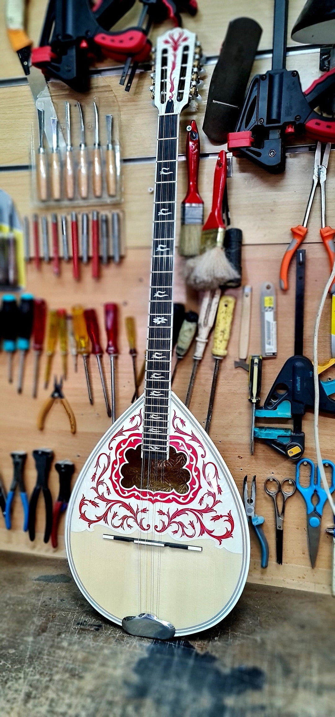 Professional 8 String Bouzouki Handmade Traditional Greek Eight 8