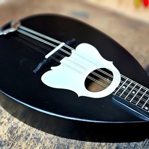 Original Mandolin Handmade Traditional Greek Flat Back Mandolin image 6