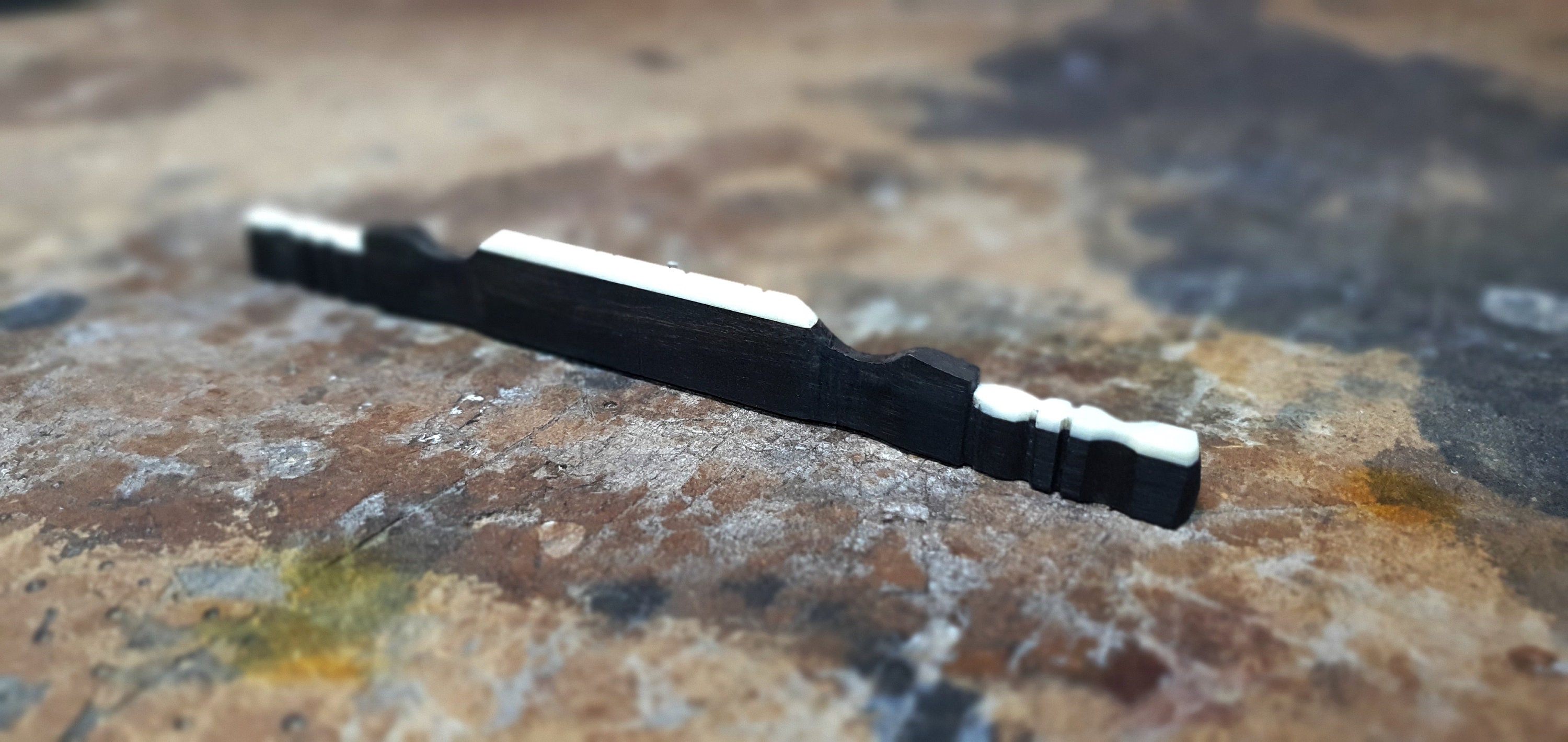 Bouzouki Bridge Ebony Handmade 8 Stringed Bouzouki Bridge Etsy