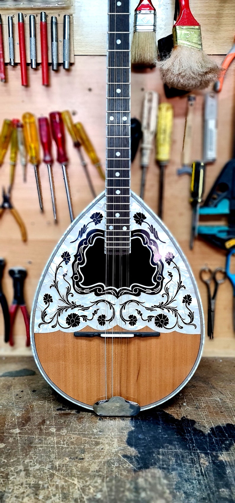 Premium 8 String Bouzouki Handmade Traditional 8 String Etsy