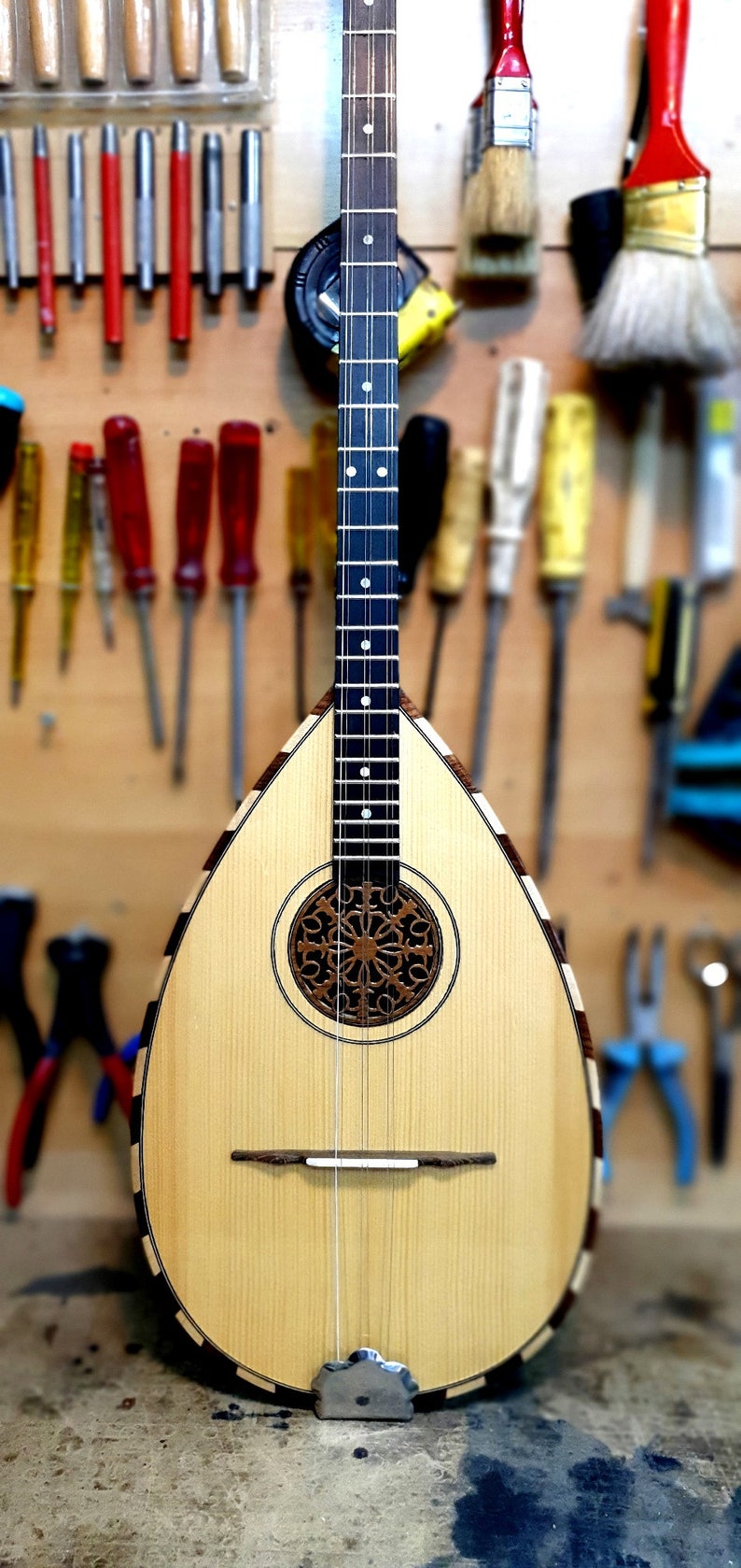 Professional Prewar 6 String Bouzouki Handmade Traditional Etsy