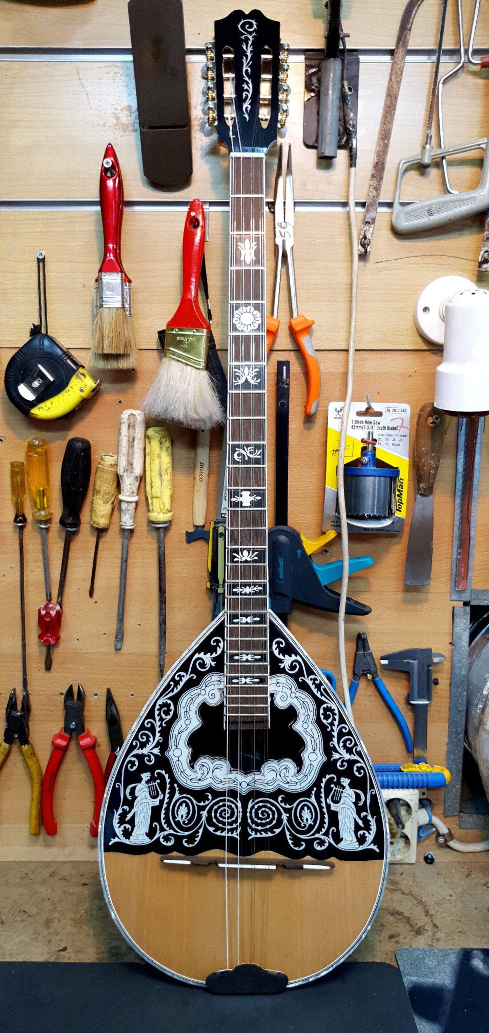 Original Bouzouki Handmade Traditional 8 String Greek Etsy