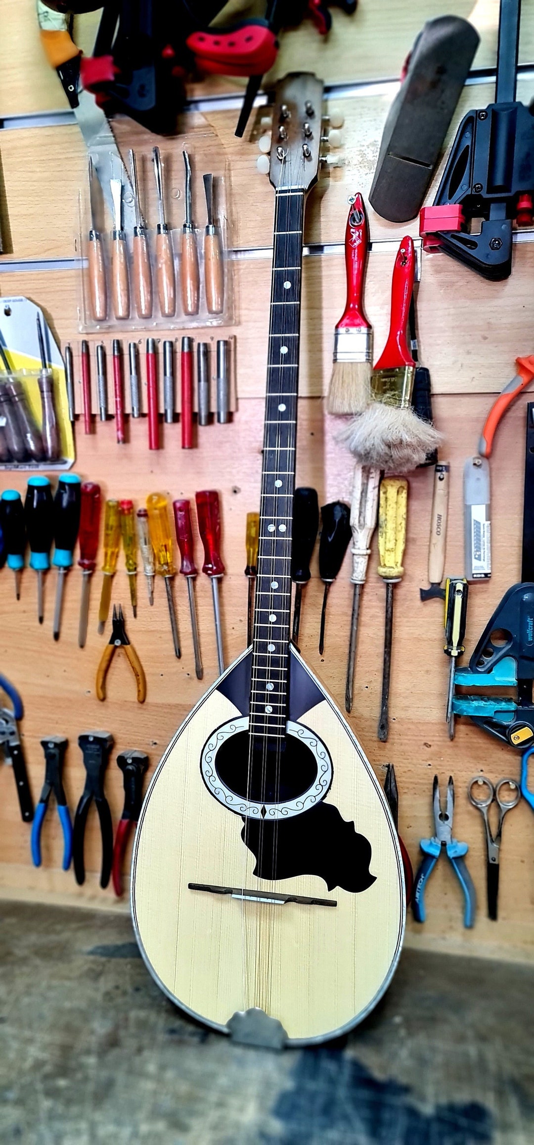 Authentic 6 String Bouzouki Handmade Traditional Six String Rebetiko Bouzouki Etsy