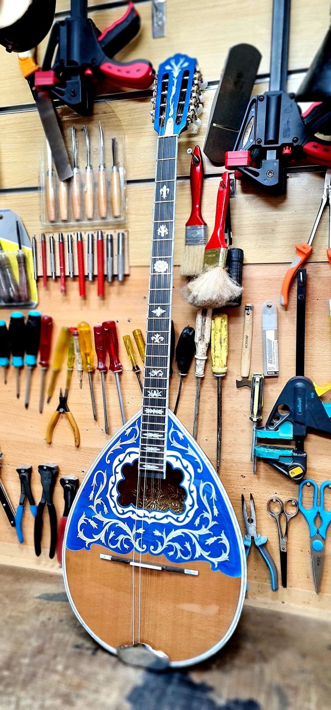 Professional 8 String Bouzouki Handmade Traditional Greek Etsy