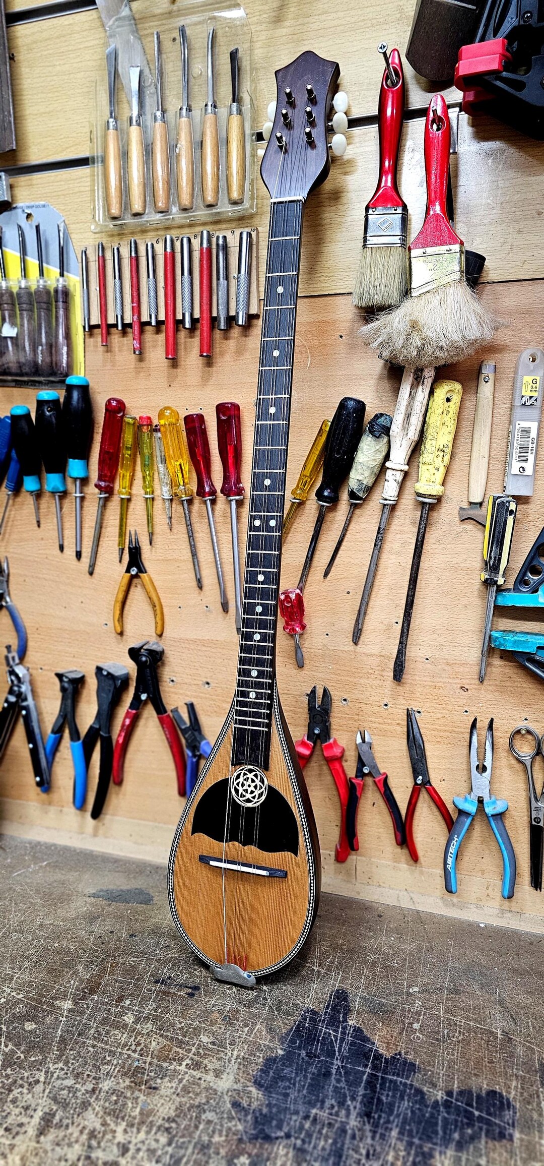 Original Tzouras | Handmade Traditional 6 String Greek Tzouras