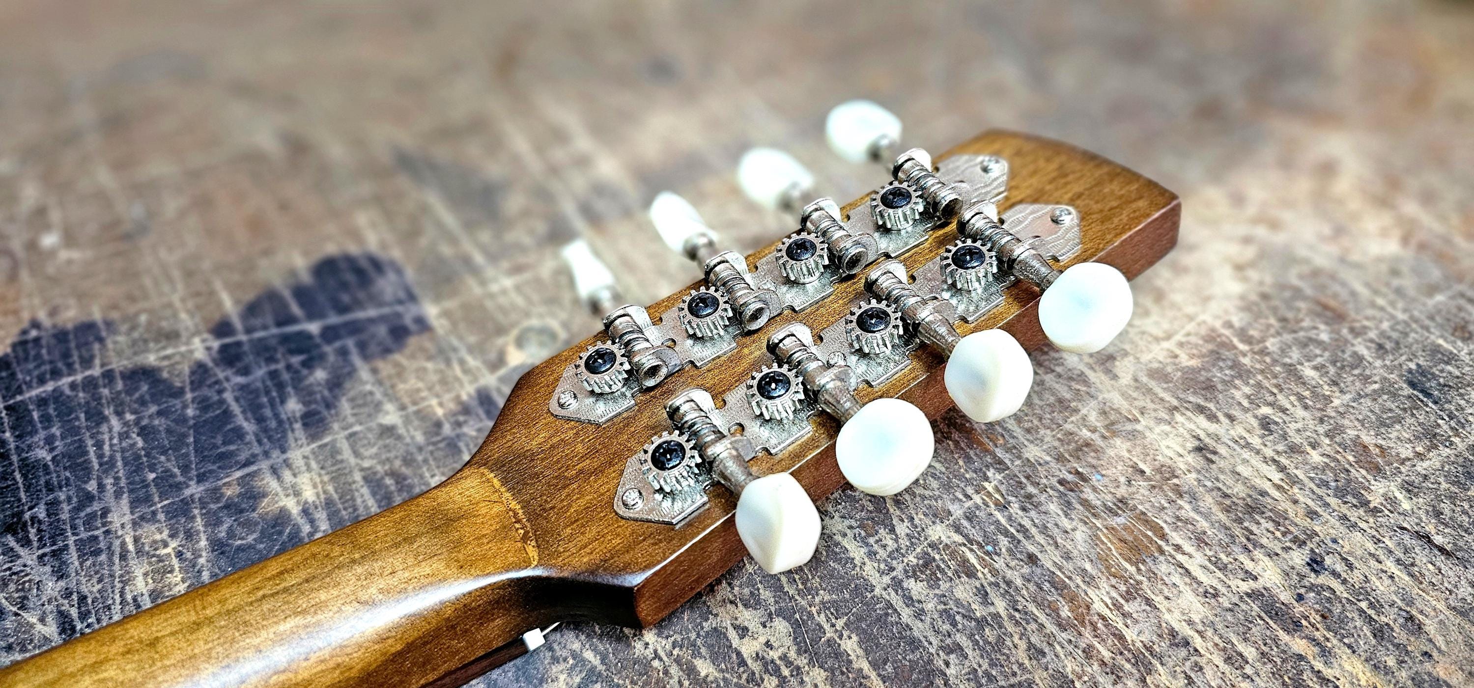 Custom Travel Mandolin | Handmade Custom Design Travel Size Greek