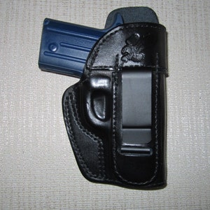 Kimber Micro 380 Iwb formed holster with body shield. Braids Holsters